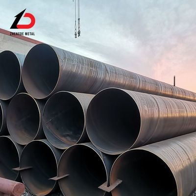 ASTM A53 Erw Carbon Steel Pipe Welded Round PPE Welding Mild Black For Building Material