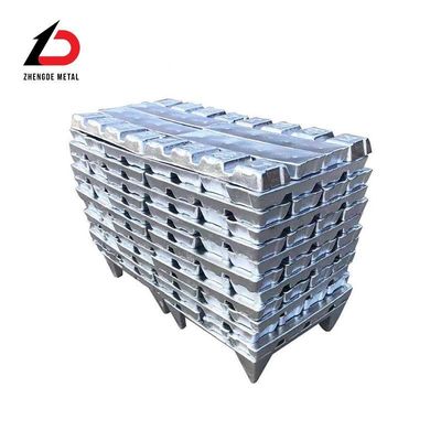 Factory Direct Sales Lowest Price High Quality/Purity 98.7%-99.95% Zinc Ingot for Aviation Industrial Chemical