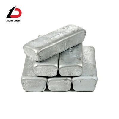 Factory Direct Sales Lowest Price High Quality/Purity 98.7%-99.95% Zinc Ingot for Aviation Industrial Chemical