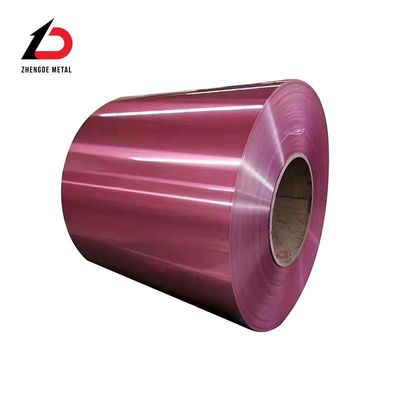 En iyi 0.45mm G90 Soğuk lastikli PPGI Renkli Kaplama Ön Boyama Bobinleri Kenar Slit Kenar Üst Kaplama Kalınlığı 10-45um