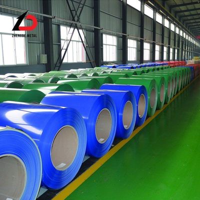 Yeterli stok Tedarik ASTM/AISI/SGCC/CGCC 0.1mm-3.0mm Z120-275 PPGI/PPGL Custom Cycle ile çelik sarmal 7-15 Gün