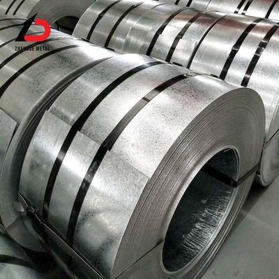 914m Dx51 Z90 Z100 Z125 ASTM GB A653 A653m Galvanizli Demir Şerit Z100g Sink kaplamalı