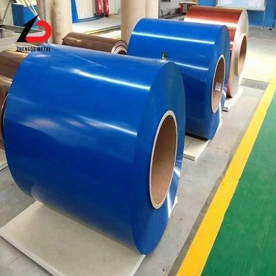 0.5t-25t Rulo Ağırlığı Renk Kaplı Galvanizli Çelik Bobin PPGI Üretim ve Düzleştirme Hakkında Soruşturma İçin Önçe Boyanmış Gi Bobin