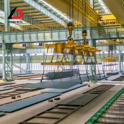 Q195 Q235 Q345 Sıcak olarak yuvarlanmış kareli çelik levhalar ASTM A36 A516 Gr70 A283