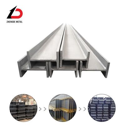 A36 SS400 S235jr S275jrs S355jr Q235 Q355 Yüksek Güçlü İnşaat Çelikleri İçin Sıcak Lastiklenmiş H kirişi