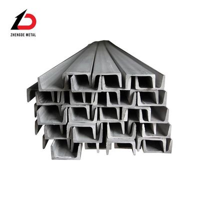 Hafif Ağırlık H C U Kanal ASTM A36 Sch80 SS400 S235jr W24 X 131 Sıcak Çelik Karbon Çelik