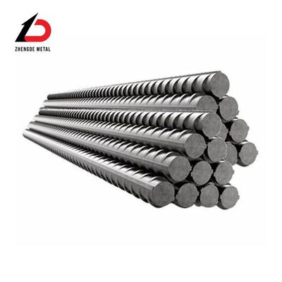 ASTM Standart HRB500 HRB400 Hrb600 İnşaat Betonu Deformasyonlu Gürültülü Sınıf 40 60 Güçlendirilmiş Yuvarlak Döşeme Demir Çelik Çubuk Taşı