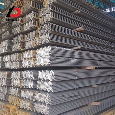 ASTM A36 A53 Q235 Q345 Karbon eşit açılı çelik galvanizli demir L şeklinde hafif çelik açı çubuğu standart özelliklerle