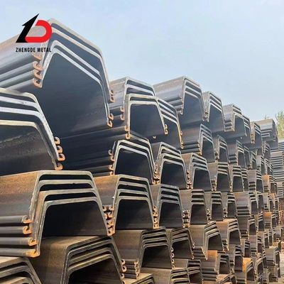 Yapısal Z şekli Boyut Soğuk Sıcak Vallası Karbon Çelik Yaprak Yığınları Cofferdam Fabrika Fiyatı