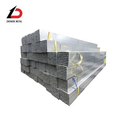 Dx51d Z275 Z100 Z80 1.5 inç 12ft Galvanizli Çelik Kare Boru 1-12mm