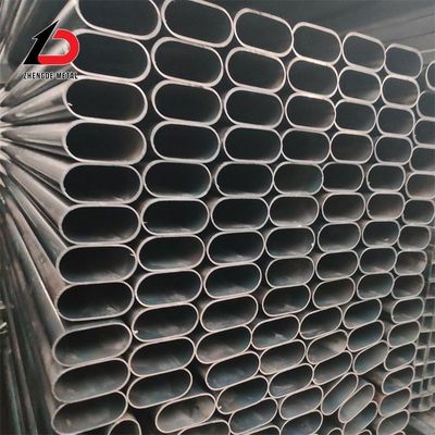 Galvanize Özel Şekilli Karbon Çelik Boru Oval Düz Çelik Boru