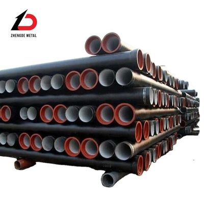 ISO2531 En598 De 98-1668 DN80-DN2600 Hidrolik/Otomobil Boruları, Petrol/Gaz Buhranı için Kullanılan Düktil Demir Boru