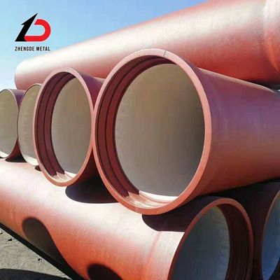 Belediye boru ağı DN80 Çekici demir boru DN100 DN150 DN200 Qt450-12