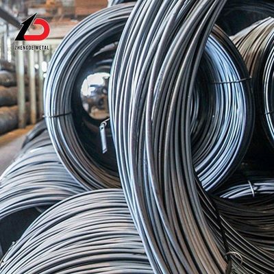 SAE1008/Q195 Ms Düşük Karbonlu Çelik Tel Çubuğu, Tırnak Yapma Tel, 5.5mm 6.5mm 8mm Tel Fiyatı Yüksek miktarda Sıcak Lastikli Çelik Tel