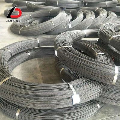 Spiral Yumuşak Yüzey 5mm 7mm 1770MPa 1860MPa Önyüklenmiş Çelik Tel