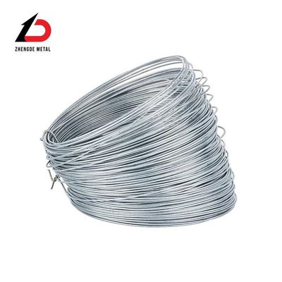 Sıcak Diplenmiş Galvanize Çelik Tel 12/16/18 Ölçüm Elektrikli Galvanize Gi Bina için Demir Bağlayıcı Tel