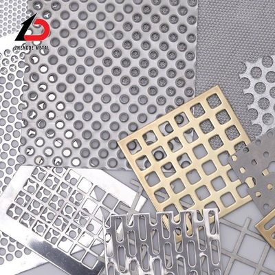 Uzunluğu 20m Metal Perforated Mesh Generator Oda Yuvarlak Plak Kalınlığı 0.2mm-1mm