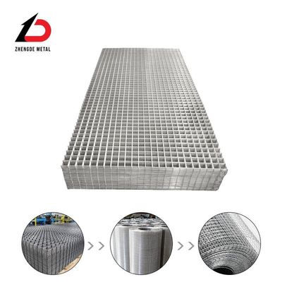 Sıcak Galvanizli Kaynaklı Tel Ağı Çin 800 mm - 1600 mm Genişliği 6 X 6 Kaynaklı Tel Ağı