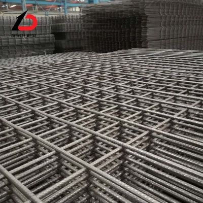 Galvanizli Z40 7.6mm 8mm 10mm 12mm Rebar Steel Deformed Mesh Beton Güçlendirme kaynaklı Rebar/Wire Mesh 200X200mm