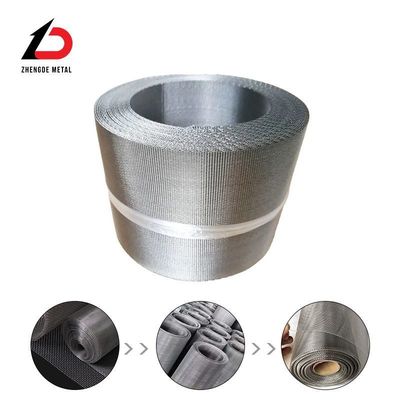 Galvanizli Yarım Daire Dikiş 0.4mm 1.239 Mesh No. 16 Spesifikasyon 316 Paslanmaz Çelik Tel Ağı Fabrika Fiyatı