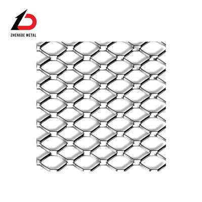 0.3mm-10mm Genişletilmiş Mesh Ekranı Genişletilmiş Alüminyum Bakır Karbon Paslanmaz Çelik