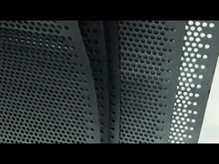 Özel Metal Perforate Mesh Paslanmaz Çelik Alüminyum Bakır Bakır Renkler